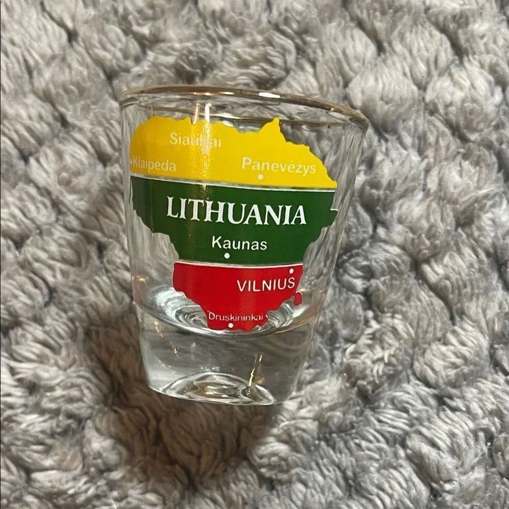 Lithuania Souvenir Shot Glass